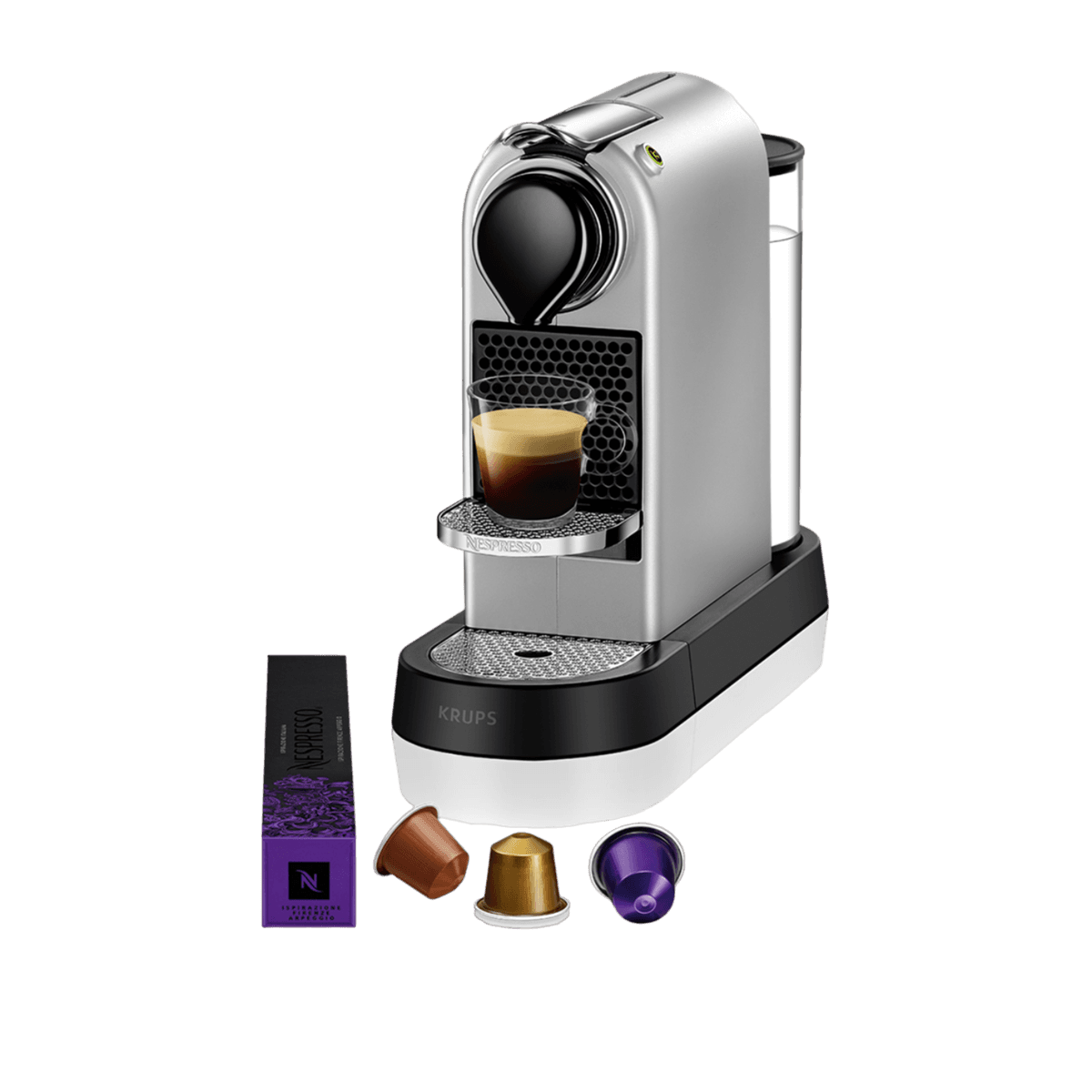 KRUPS Nespresso - Citiz - XN741B - Capsulemachine - Zilver — afbeelding 1