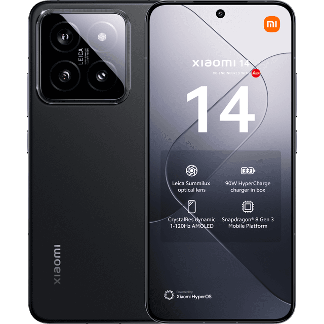 XIAOMI 14 5G - 512 GB Zwart