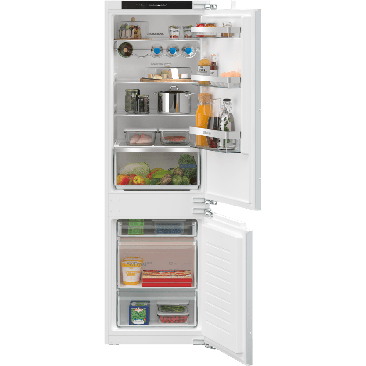 SIEMENS KI86VVFE0 hyperFresh - Inbouw Koel-vriescombinatie - Nishoogte 177.5 cm — afbeelding 1