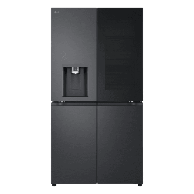 LG GMG960EVEE InstaView - Amerikaanse koelkast - breedte 91.4 cm - hoogte 179.2 cm - inhoud 638 l - NoFrost