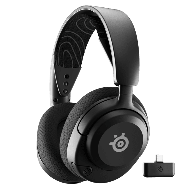 STEELSERIES Arctis Nova 5 61670 Over-ear Draadloze gaming-headset Zwart