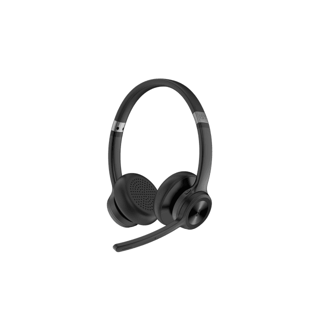 ISY IHS-8100 On-ear Draadloze headset Met Noise-cancelling Zwart