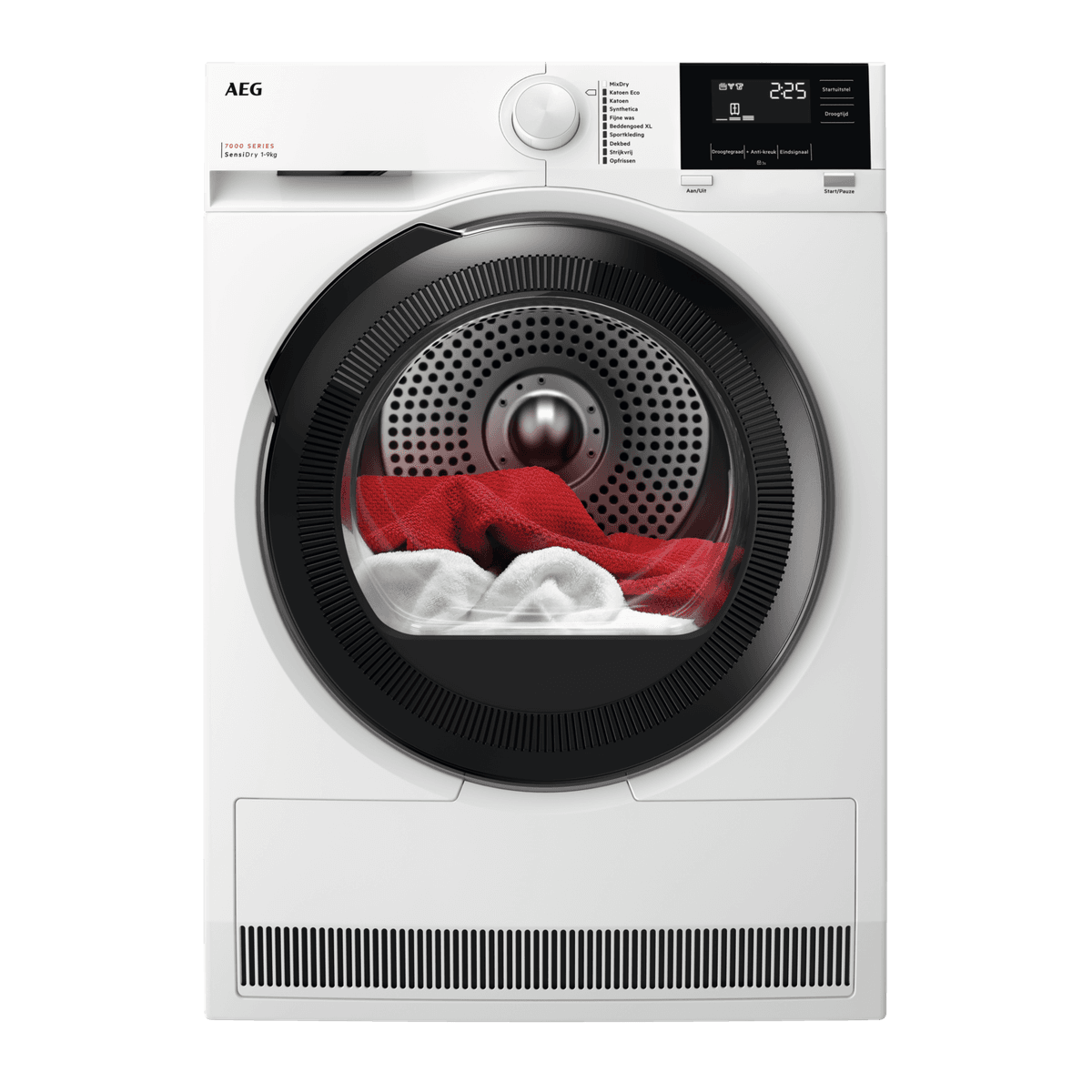 AEG TR739G4B SensiDry - Warmtepompdroger - 9 kg - 64 dB - Energielabel C — afbeelding 1