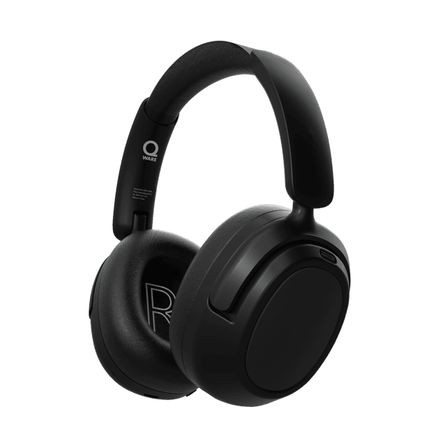 QWARE Seattle Hybrid QW GMH-90BL Over-ear Draadloze gaming-headset Met Noise-cancelling Zwart