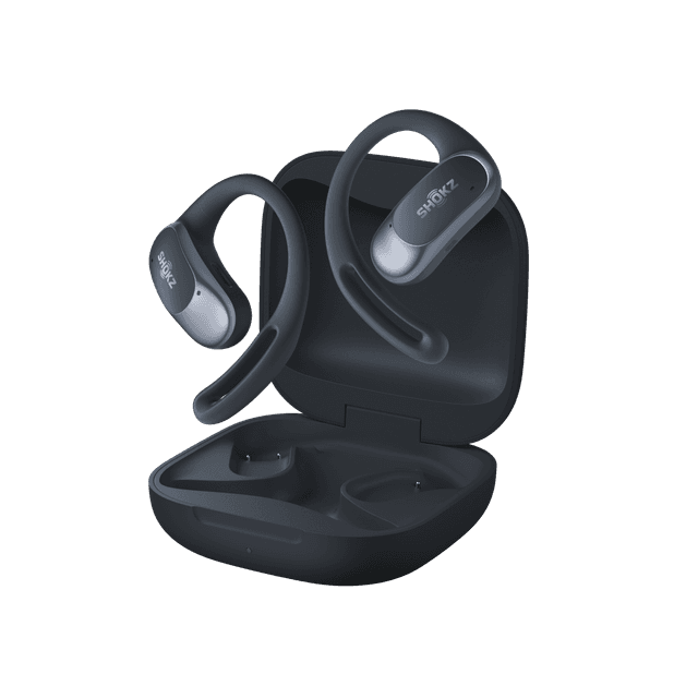 SHOKZ OpenFit Air Open-Air Open-ear Draadloze oordopjes Zwart