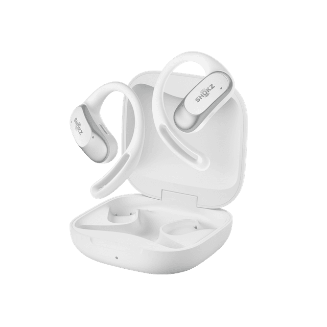 SHOKZ OpenFit Air Open-Air Open-ear Draadloze oordopjes Wit