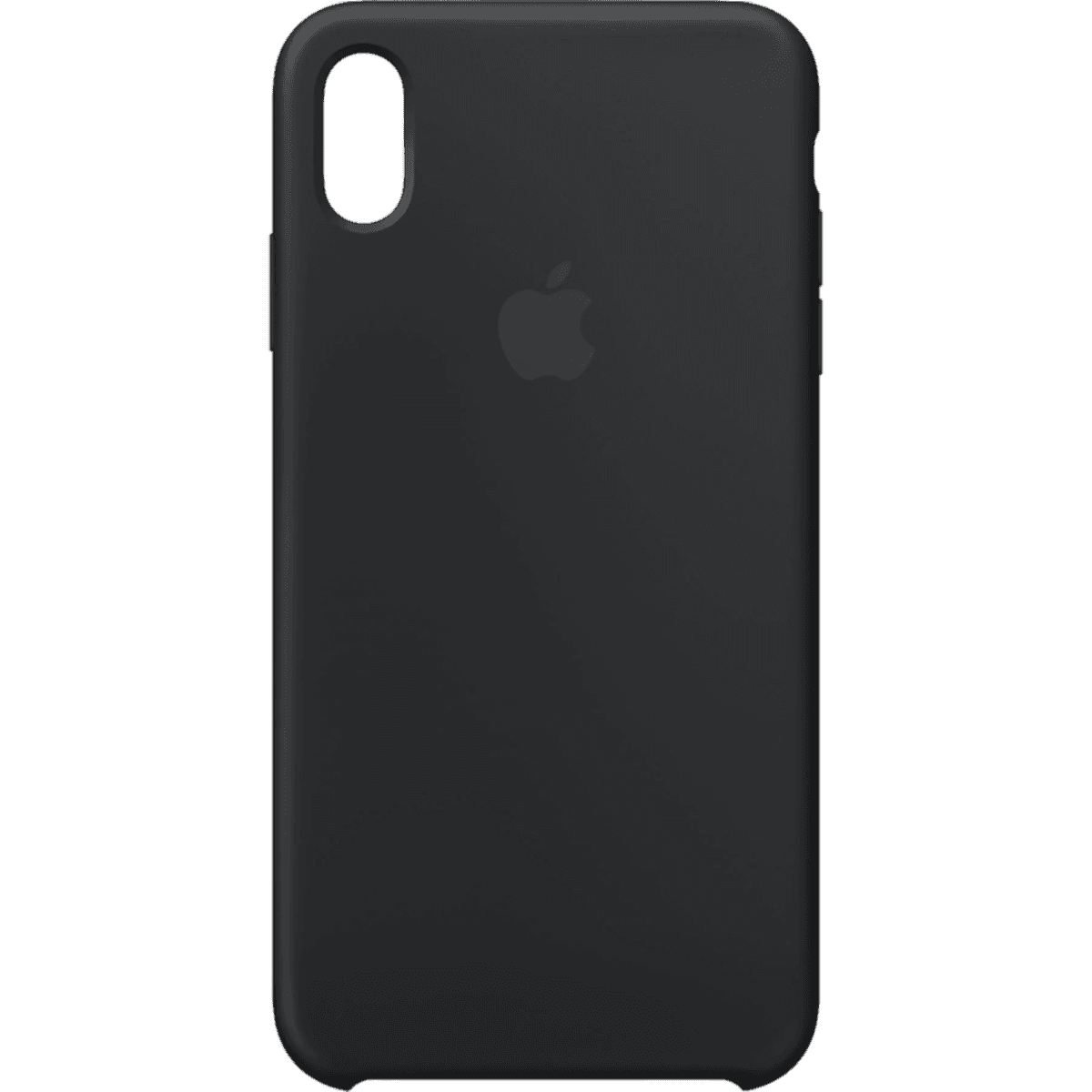 APPLE iPhone Xs Max Siliconenhoesje Zwart — afbeelding 1