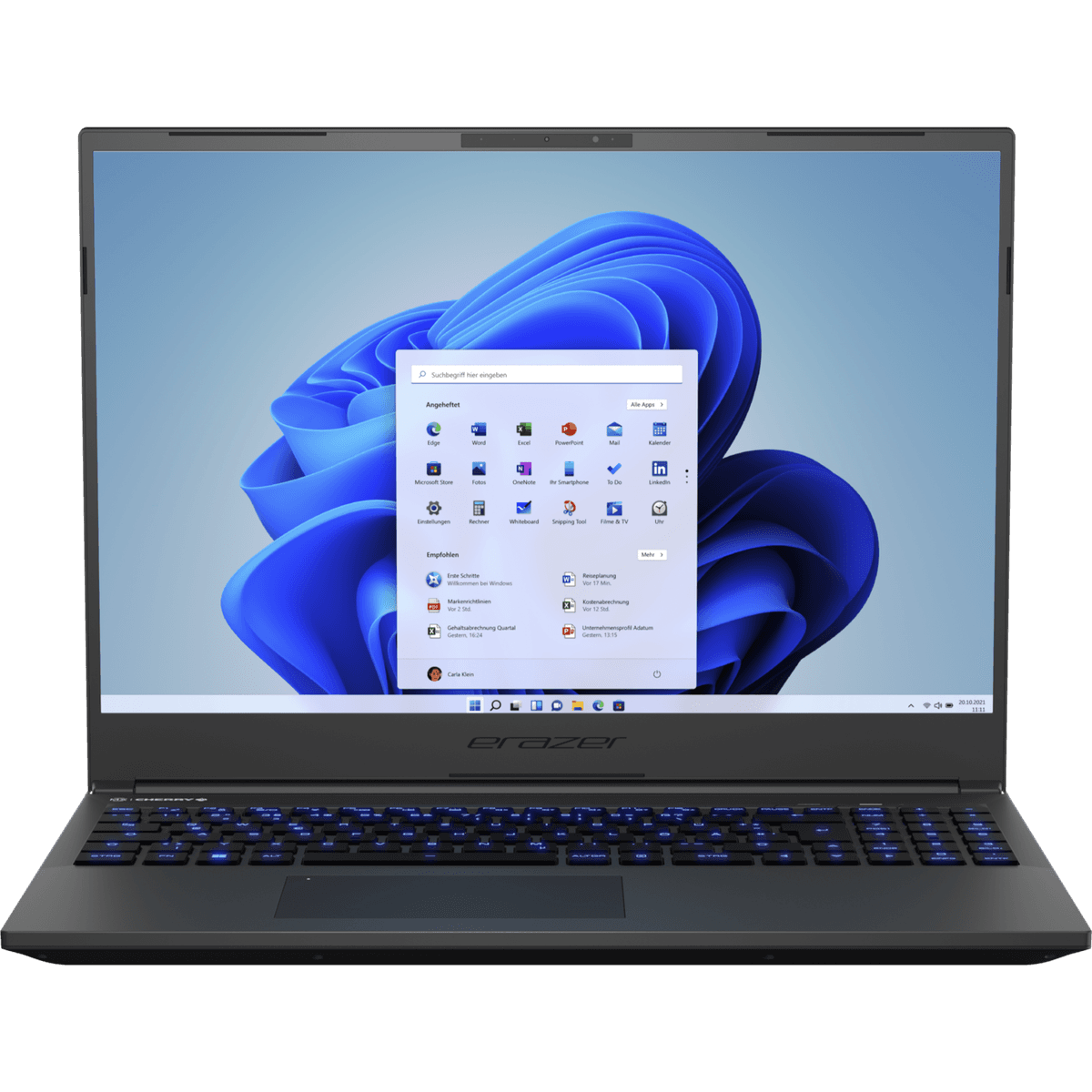 ERAZER Major X20 MD62614 - 16 inch - Intel Core i7 - 16 GB - 1 TB - GeForce RTX 4070 — afbeelding 1