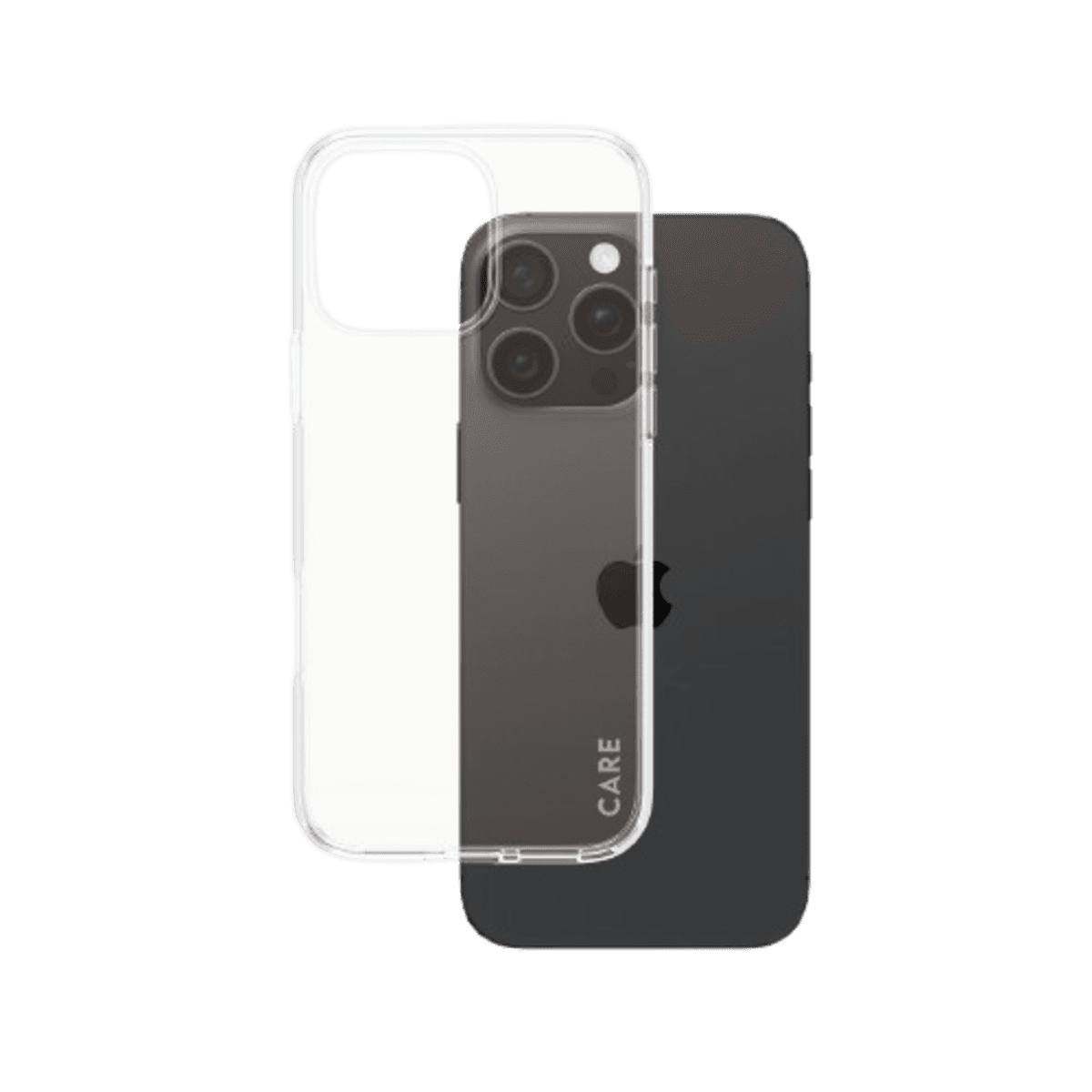 CARE Flagship Case Urban Combat met clear frame Telefoonhoesje voor Apple iPhone 2024 6.7'' Pro Transparant — afbeelding 1
