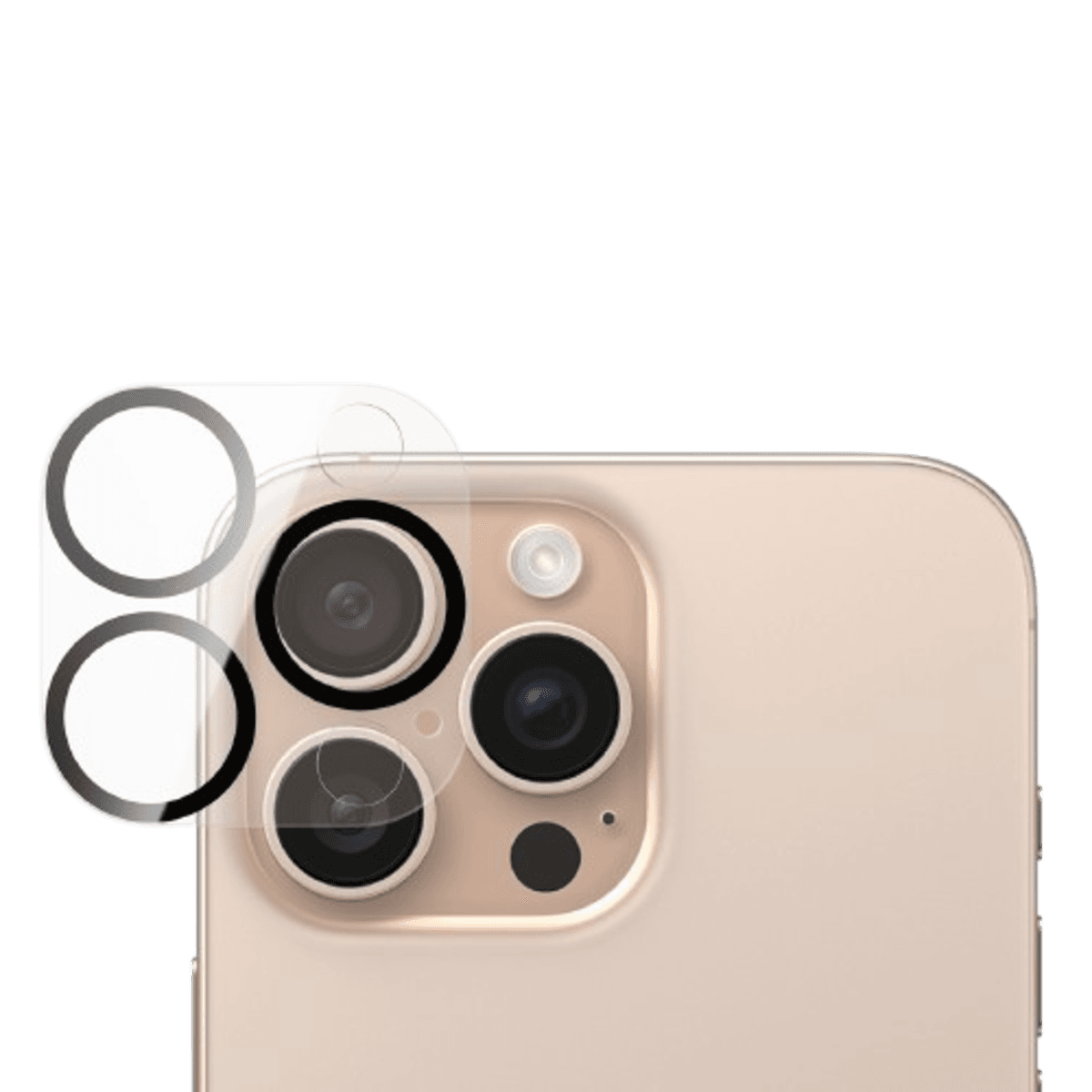PANZERGLASS PicturePerfect Lensprotector voor APPLE iPhone 2024 6.1'' Pro;iPhone 2024 6.7'' Pro Transparant — afbeelding 1