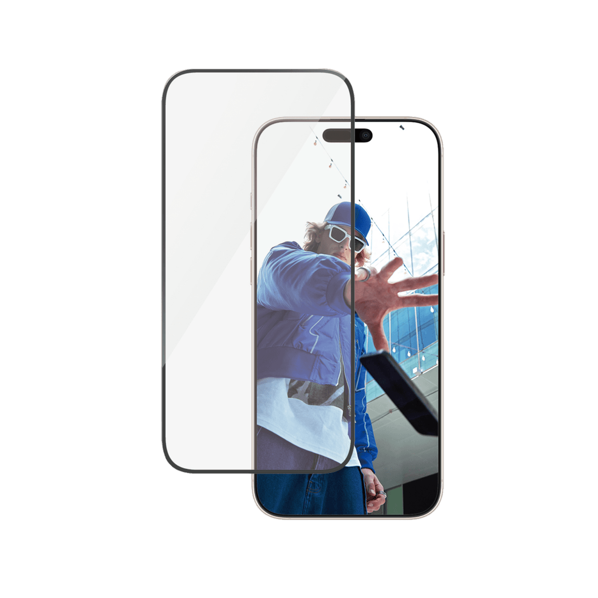 PANZERGLASS Ultra-Wide Fit Screenprotector voor APPLE iPhone 2024 6.7'' Pro Transparant — afbeelding 1