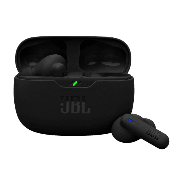 JBL WAVE BEAM 2 In-ear Draadloze oordopjes Met Noise-cancelling Zwart