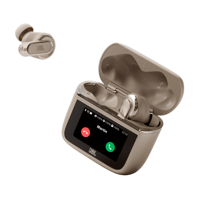 JBL Tour Pro 3 In-ear Draadloze oordopjes Met Noise-cancelling Beige