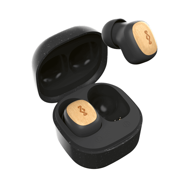 HOUSE OF MARLEY Smile Jamaica TWS SB EM-JE124-SB In-ear Draadloze oordopjes Met Noise-cancelling Zwart