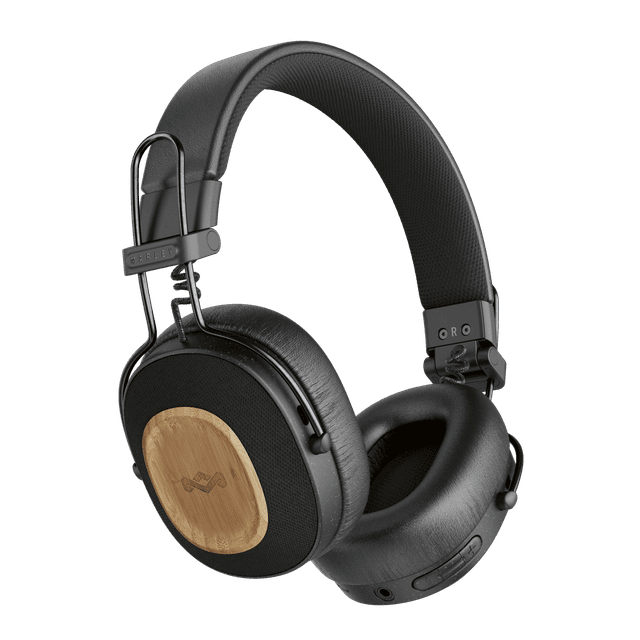 HOUSE OF MARLEY EM-JH135-SB On-ear Draadloze hoofdtelefoon Zwart