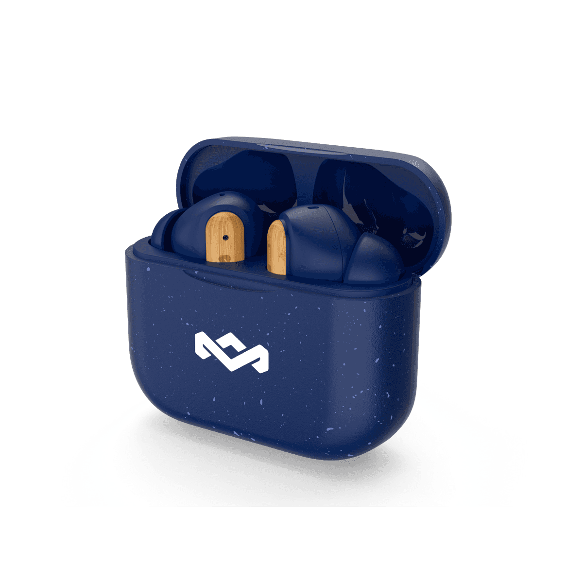 HOUSE OF MARLEY LITTLE BIRD TWS EM-JE123-BL In-ear Draadloze oordopjes met Ruisonderdrukking Blauw — afbeelding 1