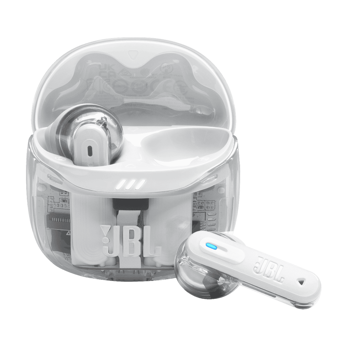 JBL TUNE FLEX 2 In-ear Draadloze oordopjes met Ruisonderdrukking Wit — afbeelding 1