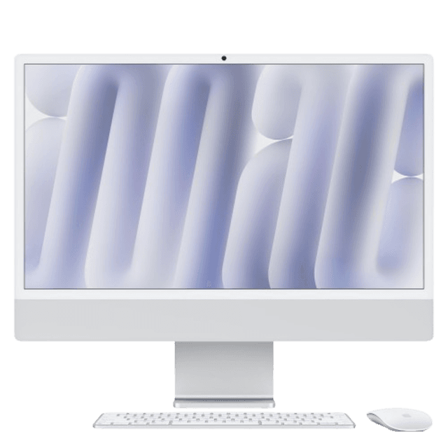 Apple Imac 24-inch Zilver (m4) - 10-core Cpu GPu 16gb 512gb All-in-one-pc
