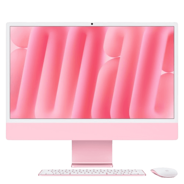 Apple Imac 24-inch Roze (m4) - 10-core Cpu GPu 24gb 512gb All-in-one-pc