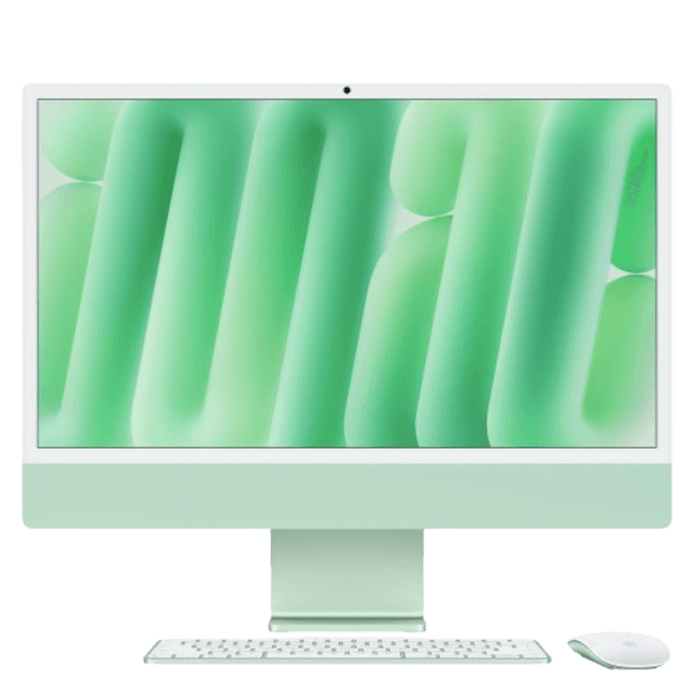 Apple Imac 24-inch Groen (m4) - 8-core Cpu GPu 16gb 256gb All-in-one-pc