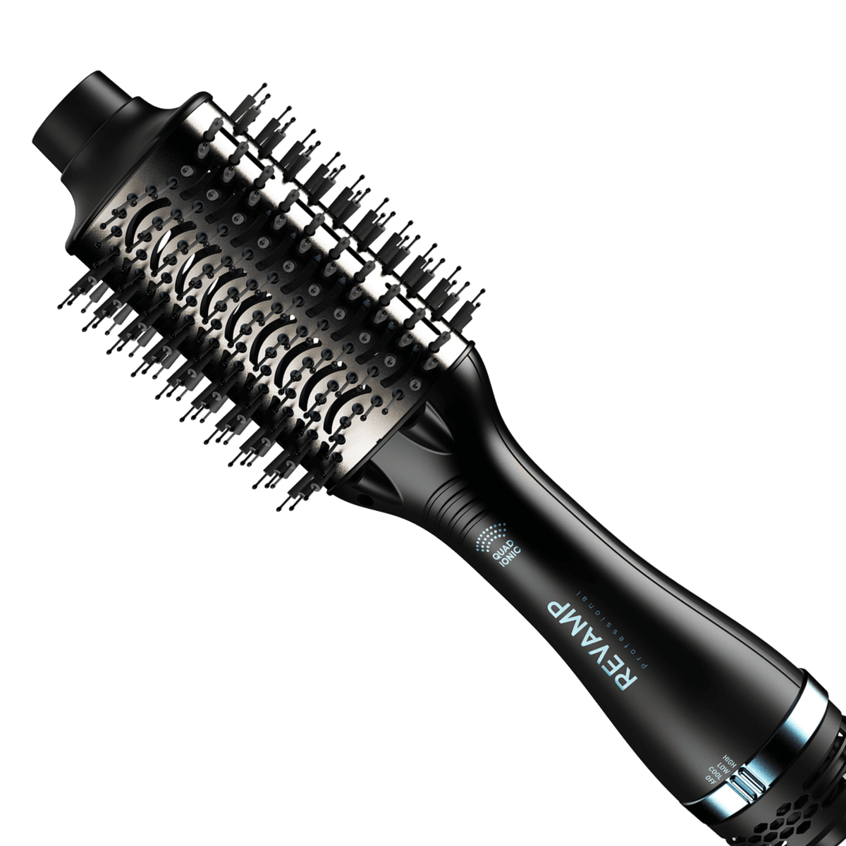 REVAMP Progloss Blow Dry Airstyler DR2000 Stijlborstel Zwart — afbeelding 1