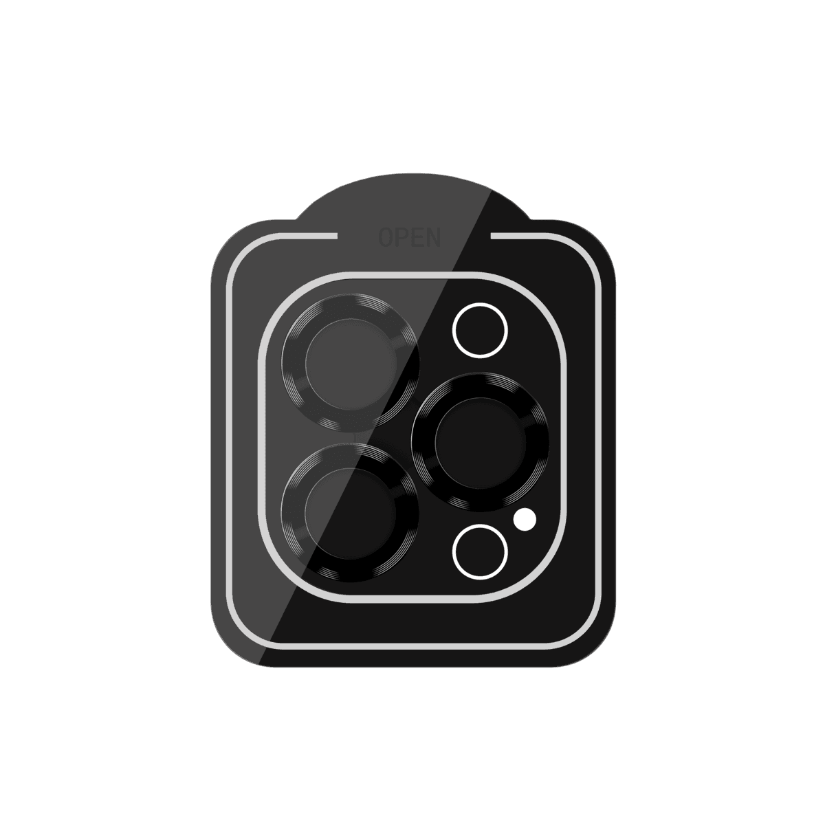 ISY ICP 1007 Lens protector voor Apple iPhone 16 Pro / 16 Pro Max Transparant — afbeelding 1