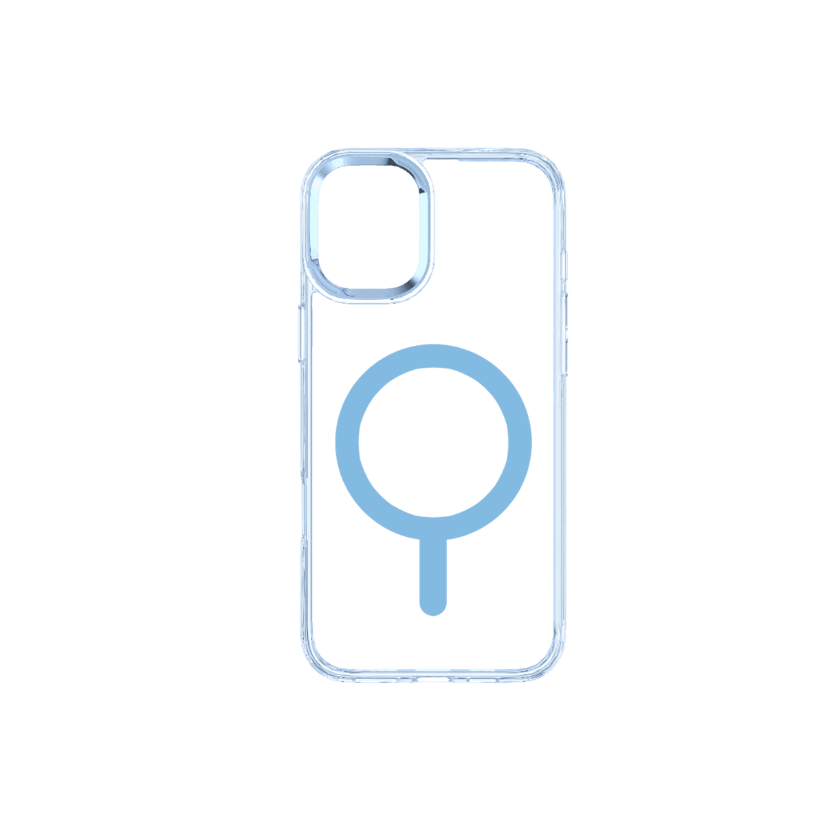 ISY ISC-1119 MagISY Cover voor Apple iPhone 16 Clear Blue — afbeelding 1