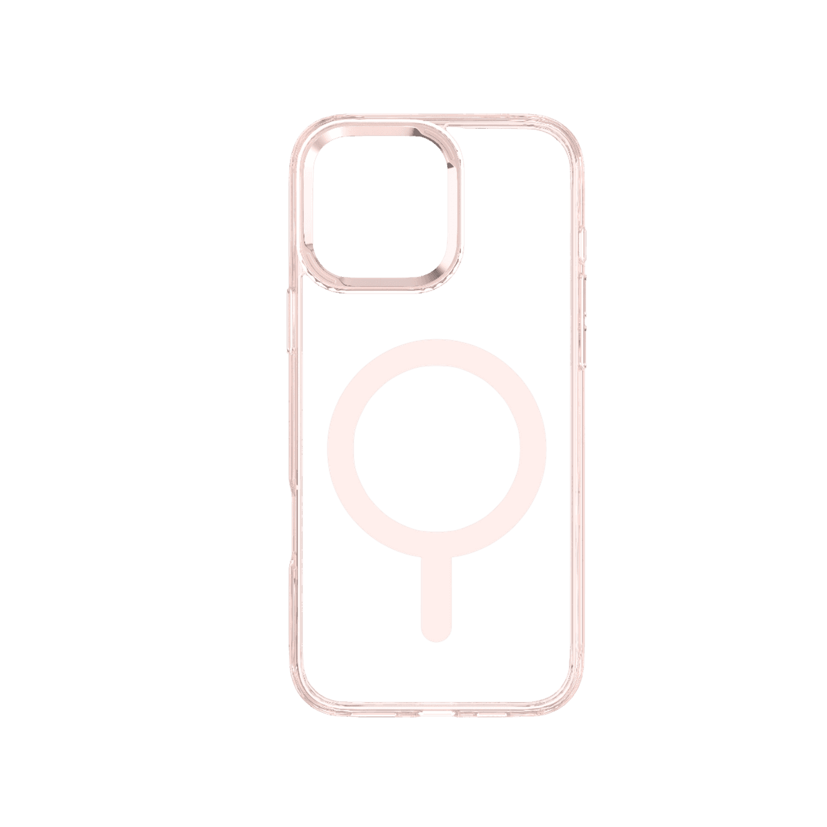ISY ISC-1124 MagISY Cover voor Apple iPhone 16 Pro Max Clear pink — afbeelding 1