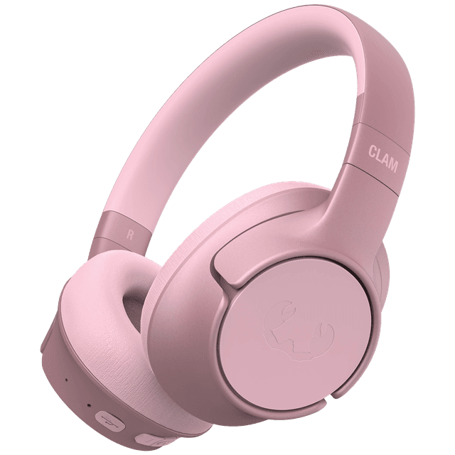 FRESH 'N REBEL Clam Fuse met 3HP3300PP Over-ear Draadloze hoofdtelefoon Roze