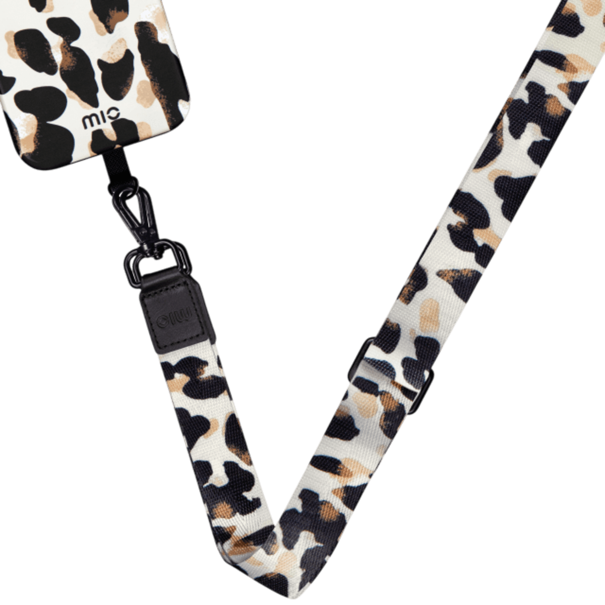 MIO BY MOBILIZE 29591 Lanyard voor Universeel Smartphones Leopard — afbeelding 1