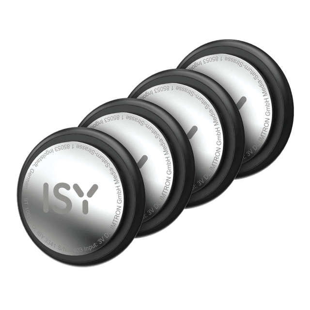 ISY IIT-1001 AirTag Zilver