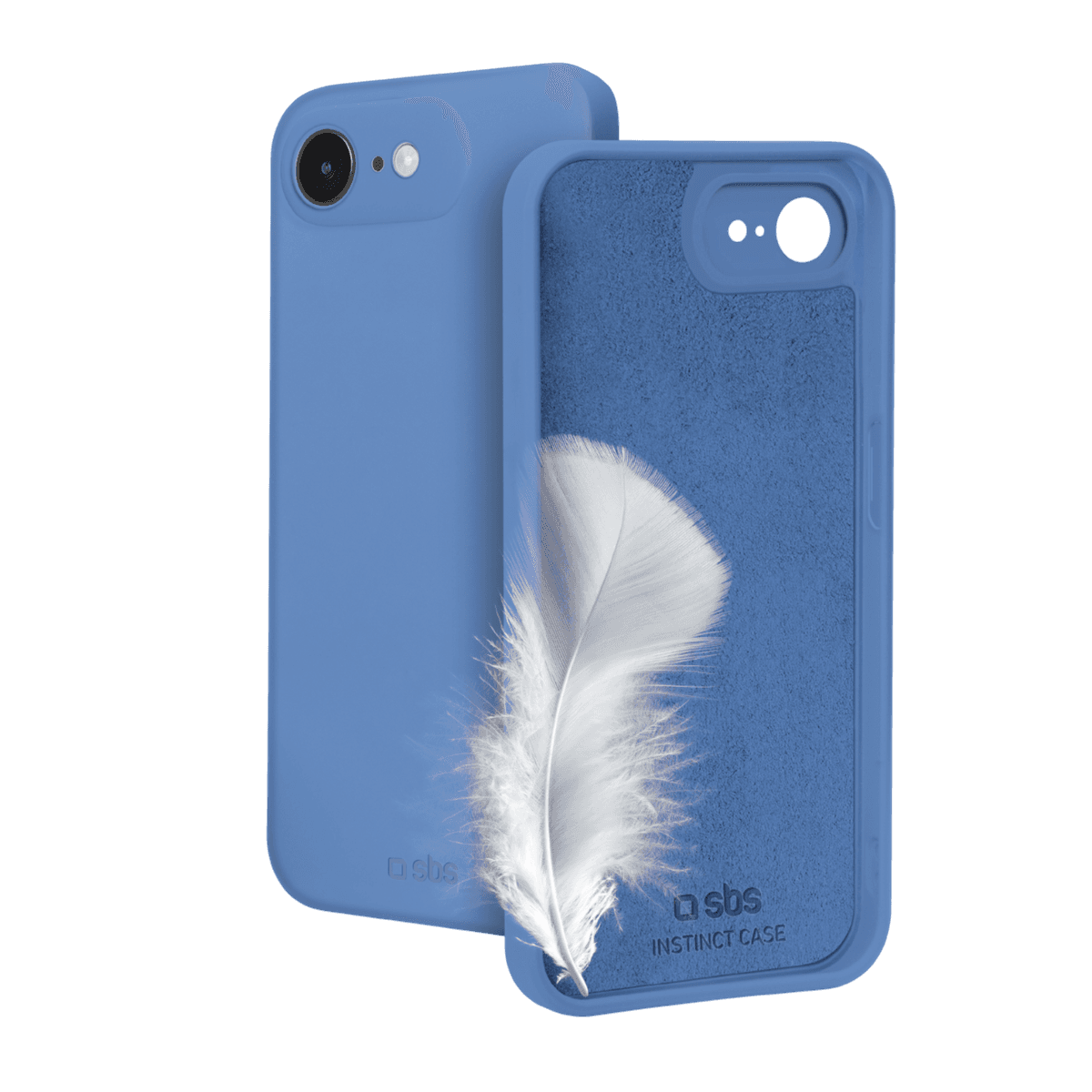 SBS Instinct Telefoonhoesje voor Apple iPhone 16E en Iphone 17E Blauw — afbeelding 1