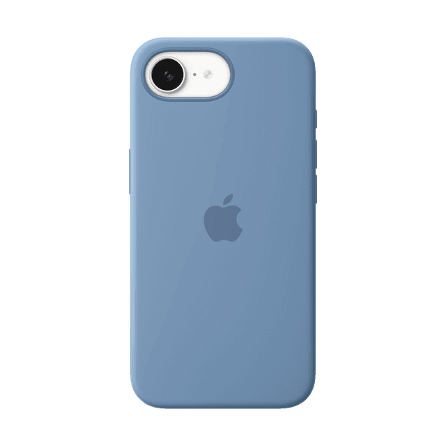 Apple Silicone Cover Voor Apple Iphone 16e Winter Blue