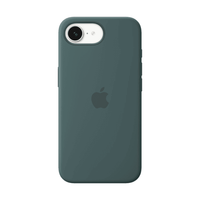 Apple Silicone Cover Voor Apple Iphone 16e Lake Green