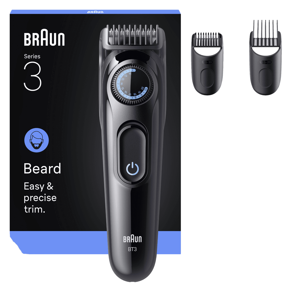 BRAUN BT 3520 Baardtrimmer Zwart — afbeelding 1