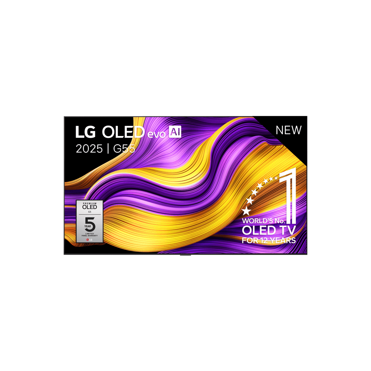 LG OLED97G54LW - Ultra HD 4K - OLED-tv - 97 inch - 2025 — afbeelding 1