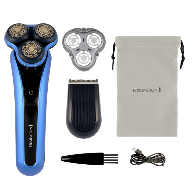 REMINGTON Limitless X7 Roterend & Folie Scheerapparaat Blauw