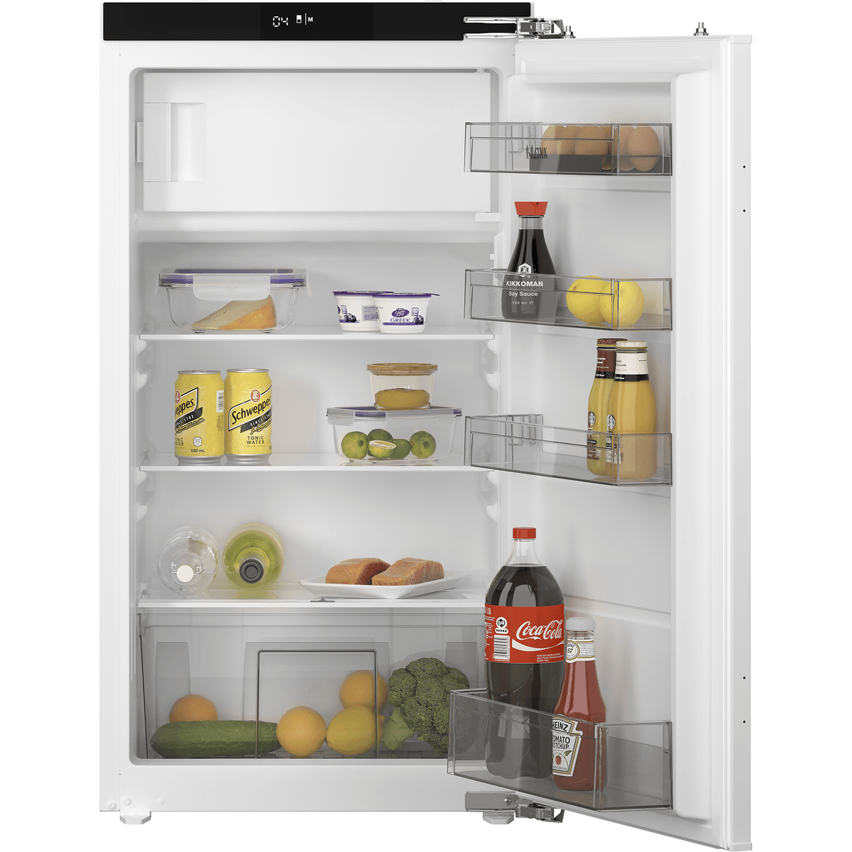 ETNA KVD7102T - Inbouw Koelkast met vriesvak - Nishoogte 104 cm — afbeelding 1