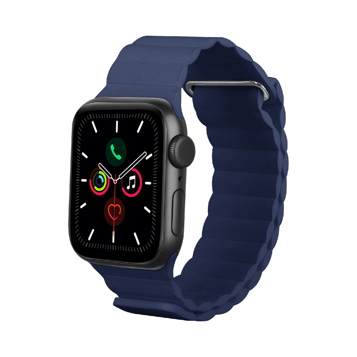 JUST IN CASE Magfit Strap Apple Watch 44-49mm Horlogebandje Ivoor — afbeelding 1