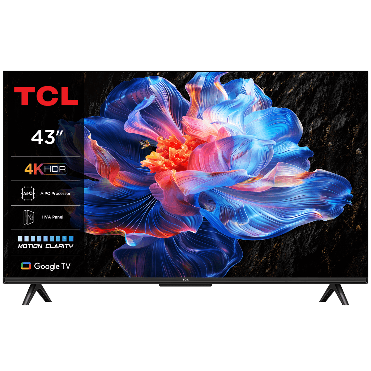 TCL 43P6K - Ultra HD 4K - QLED-tv - 43 inch - 2025 — afbeelding 1