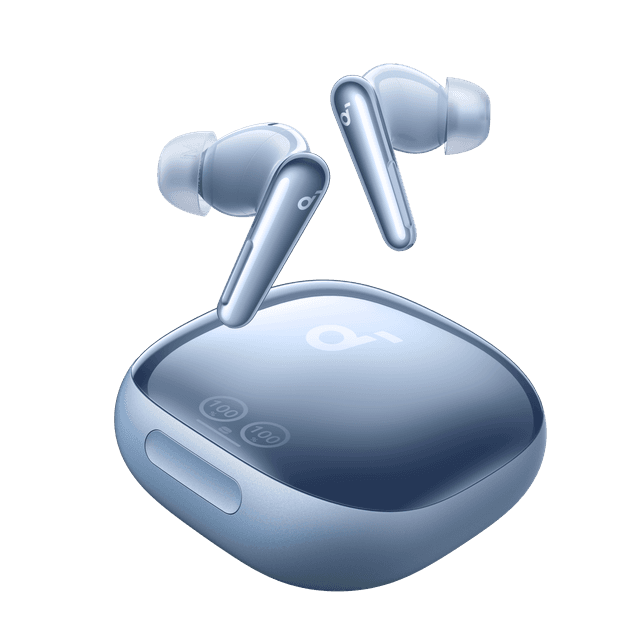 SOUNDCORE Liberty 4 Pro In-ear Draadloze oordopjes Met Noise-cancelling Glanzend Lichtblauw