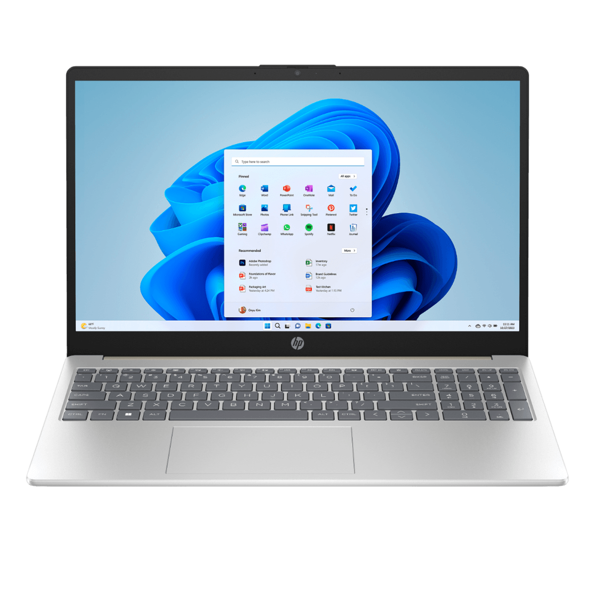 HP Laptop 15-fd0831nd - 15.6 Inch - Core™ i3-1315U - 8 GB - 512 GB - UHD Graphics — afbeelding 1