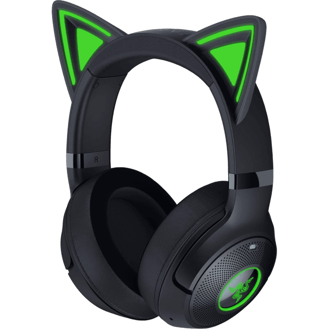RAZER Kraken BT Kitty Edition V2 Over-ear Draadloze gaming-headset Met Noise-cancelling Zwart
