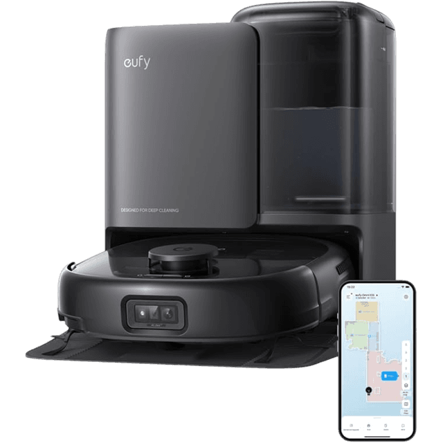 EUFY E25 Omni - Robotstofzuiger - Met Dweilfunctie - Zwart