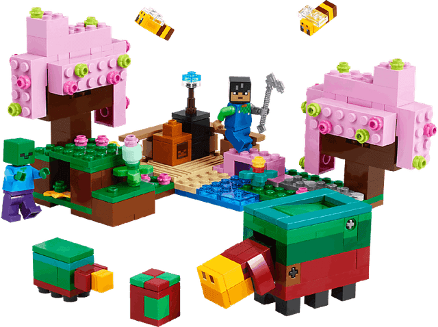 Lego Minecraft 21260 De Kersenbloesemtuin Bouwstenen