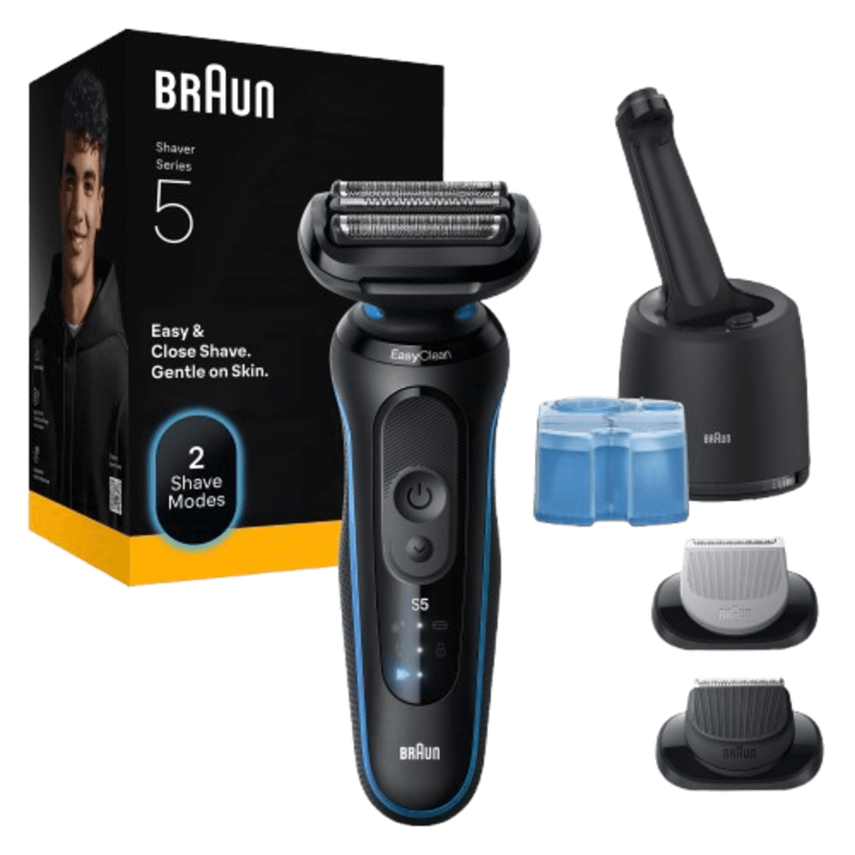 BRAUN 52-B7650cc Scheerapparaat Zwart — afbeelding 1