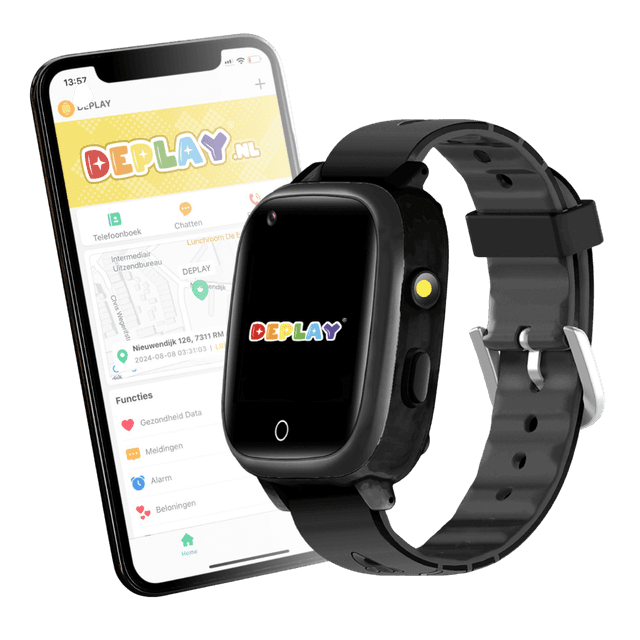 DEPLAY 4G KidsWatch - Zwart