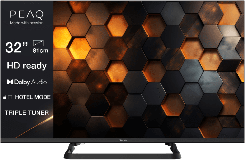 PEAQ 400686 - HD ready - Direct led-tv - 32 inch - 2025 — afbeelding 1