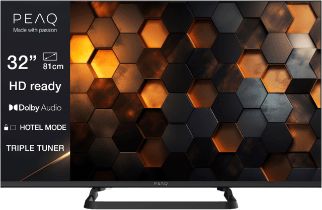 PEAQ 400686 - HD ready - Direct led-tv - 32 inch - 2025