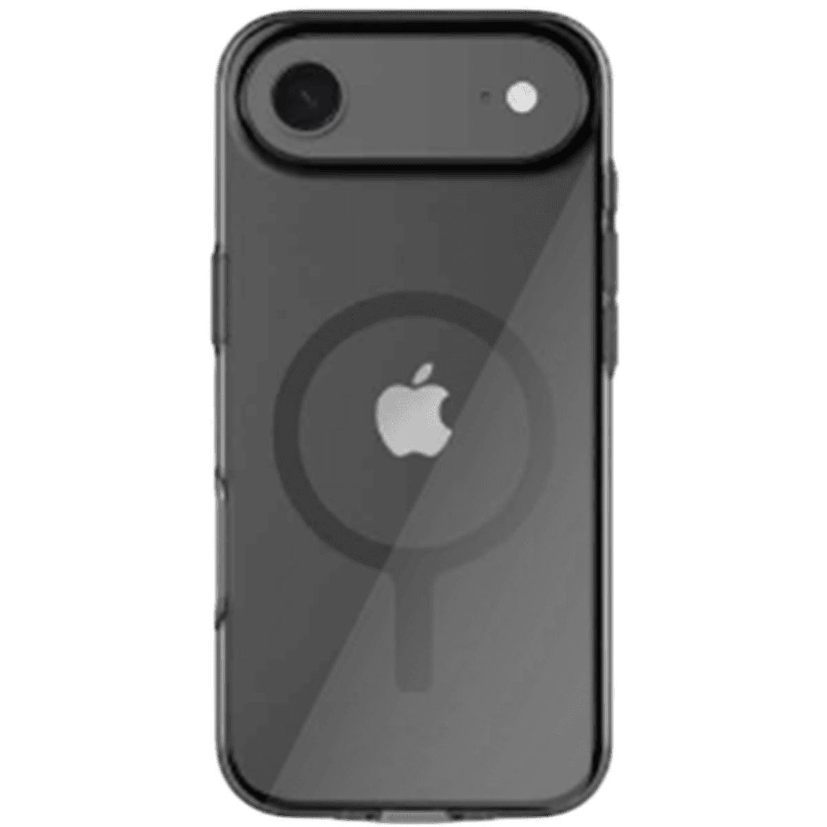 UNIQ iPhone 17 Air Case Clario MagSafe Black Telefoonhoesje voor Apple iPhone 17 Air Zwart — afbeelding 1